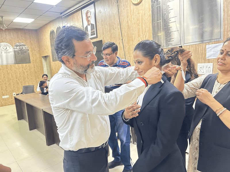 Robing Ceremony